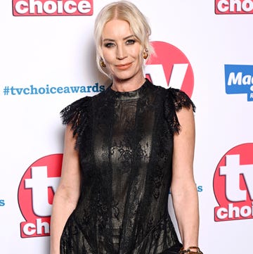 london, england february 02: denise van outen attends the tv choice awards 2026 at hilton park lane on february 02, 2026 in london, england. (photo by gareth cattermole/getty images)