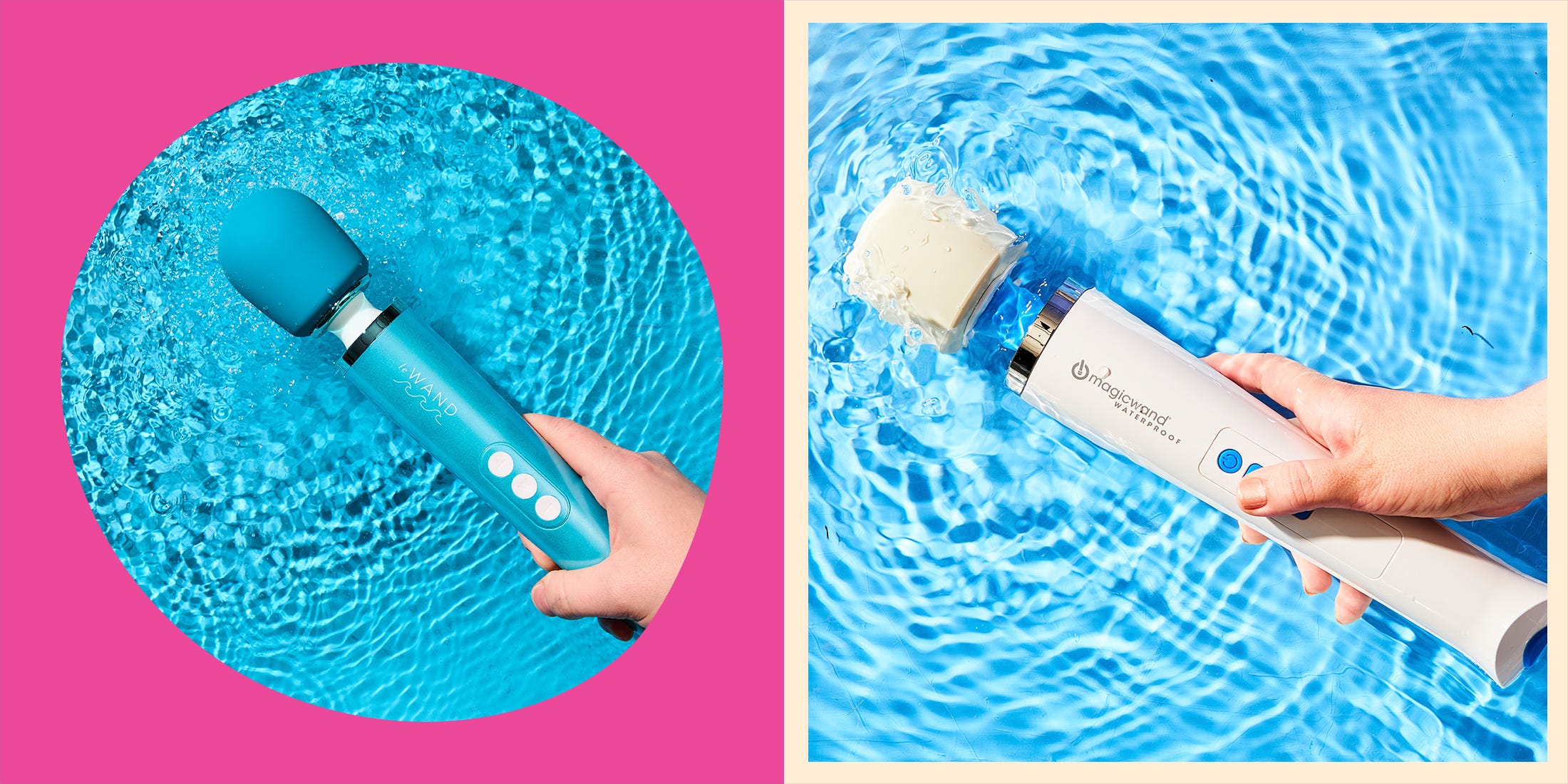 le wand dive vs. magic wand vibrator review