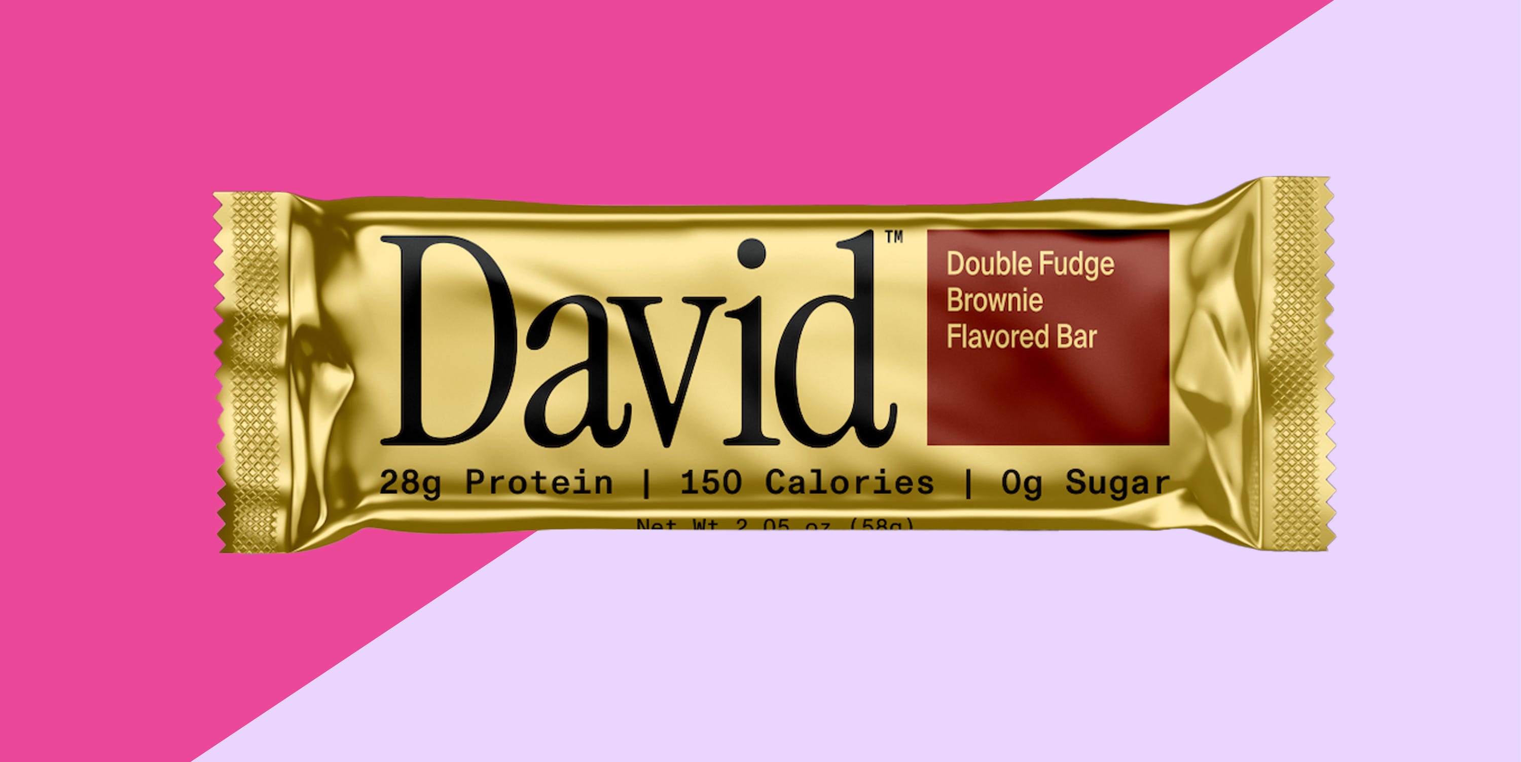 protein bar packaging featuring nutritional information