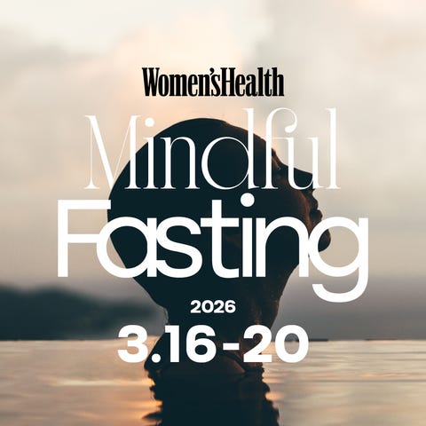 promotional material for a fasting event by womens health