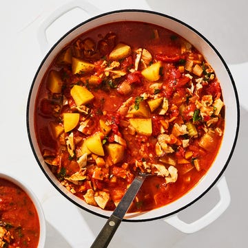 smoky manhattan clam chowder
