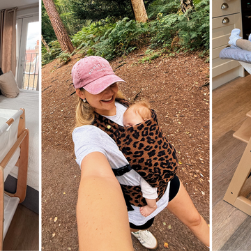 collage of babyrelated items and activities