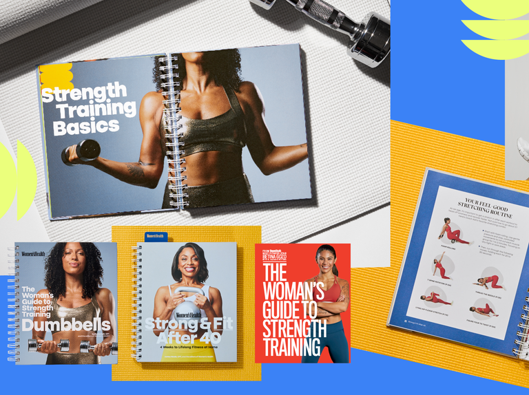 women's health mag training books